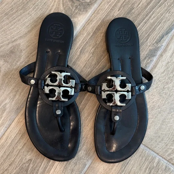 Tory Burch Metal Miller Sandals - Picture 12 of 14